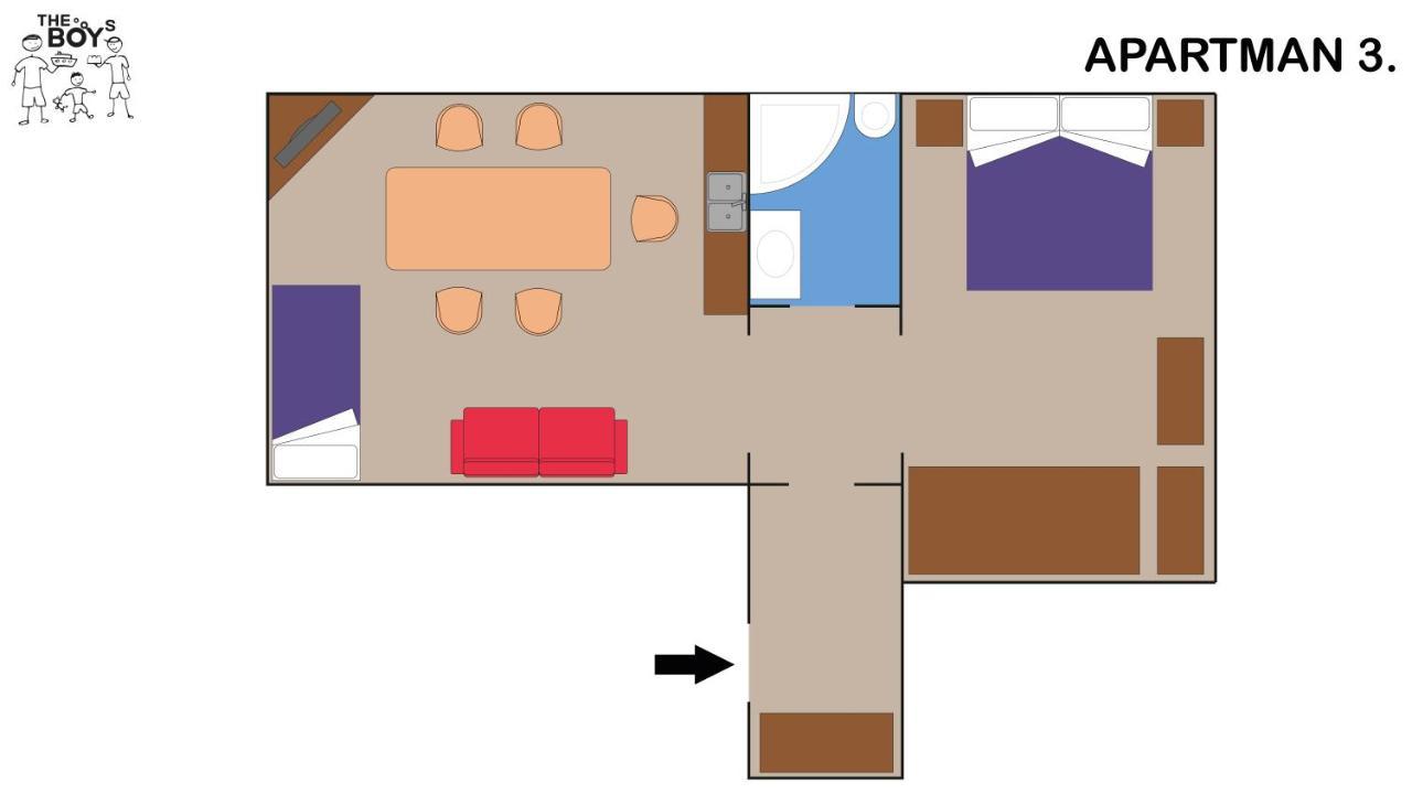 The Boys Apartman Шіофок Екстер'єр фото